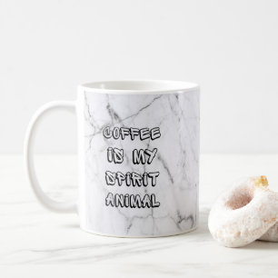 Taza De Café EL CAFÉ ES MI ESPÍRITU ANIMAL Coffee MUG CUP