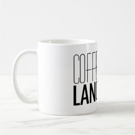 Taza De Café El café es mi lengua del amor