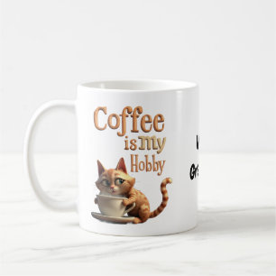 Taza De Café El Café Es Mi Pasatiempo Una Mezcla de Pasión y Ca