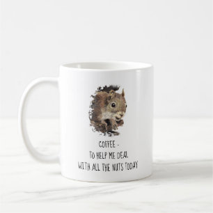 Taza De Café El café me ayuda a lidiar con toda la ardilla de l