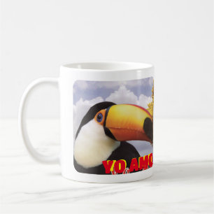 Taza De Café El café me encanta Venezuela, el personalizable