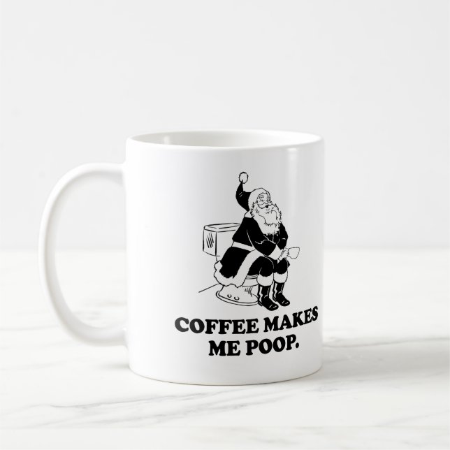 Taza De Café El café me hace enojar (Izquierda)