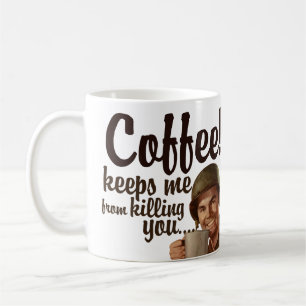 Taza De Café El café me impide matarte