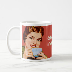 Taza De Café El café me mantiene ocupado hasta que sea hora de