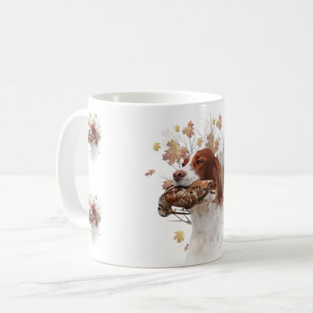 Taza De Café El café Metalizado con tapiz de espátula de Bretañ (Anverso izquierdo)