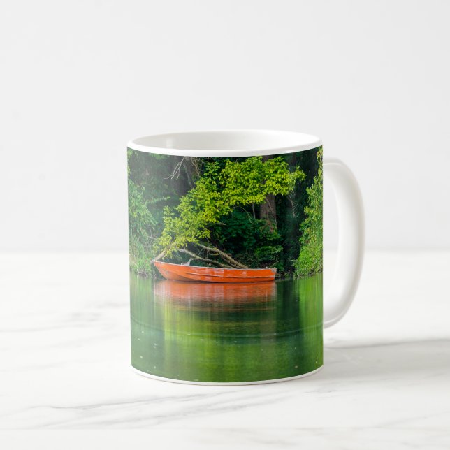 Taza De Café El café Naranja (Anverso derecho)
