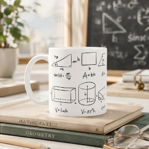 Taza De Café El café y las matemáticas resuelven todos los prob