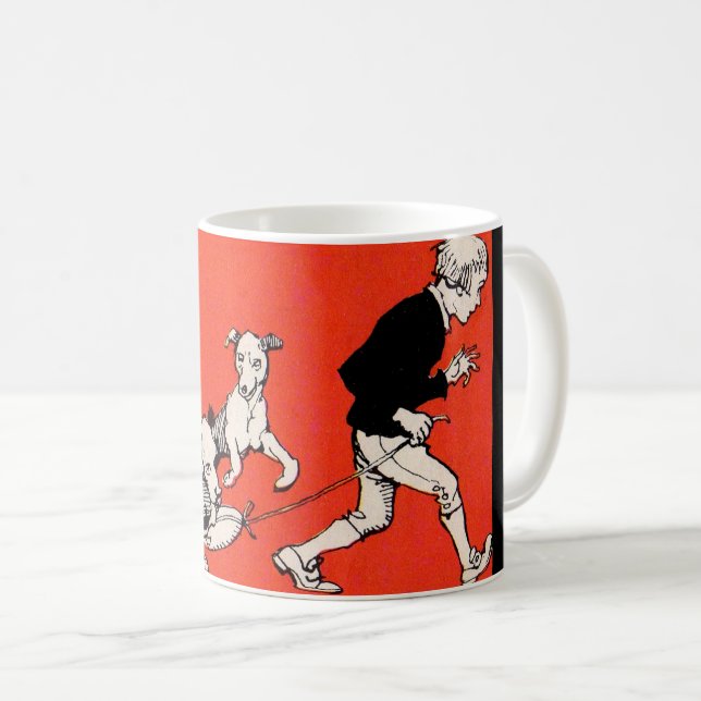Taza De Café el caminante del perro (Anverso derecho)