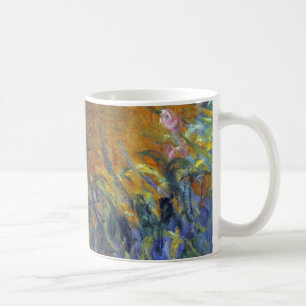 Taza De Café El camino a través de los iris por Claude Monet
