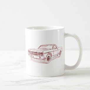 Taza De Café EL Camino SS 1970 de Che