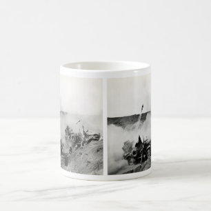 Taza De Café El camión marino de WWII LOS E.E.U.U. montó los
