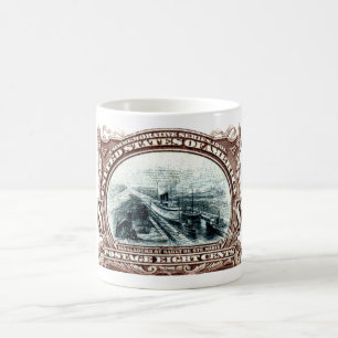 Taza De Café El canal 1901 cierra Michigan
