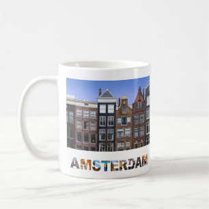 Taza De Café El canal holandés de Amsterdam contiene la foto