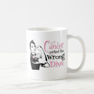 Taza De Café El Cáncer De Mama Obtuvo La Diva Equivocada