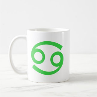 Taza De Café El cáncer en verde