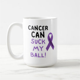 Taza De Café ¡El Cáncer Puede Caer En Mi Pelota!