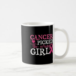 Taza De Café El Cáncer Recogió El Malo Awarene Del Cáncer De Ma