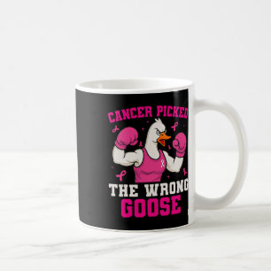 Taza De Café El Cáncer Recogió El Malo Cáncer De Mama Gracioso
