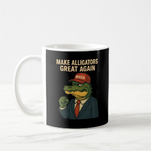 Taza De Café El Candidato Gator – Haz que los Caimanes Sean Gen