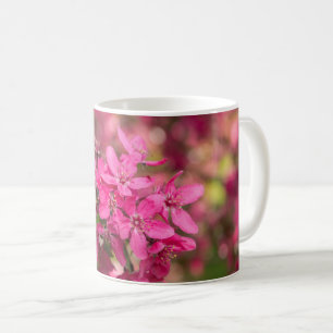 Taza De Café El cangrejo de Apple florece en el café Mug