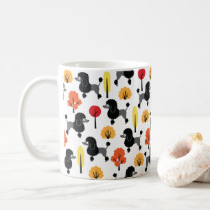 Taza De Café El caniche en el parque