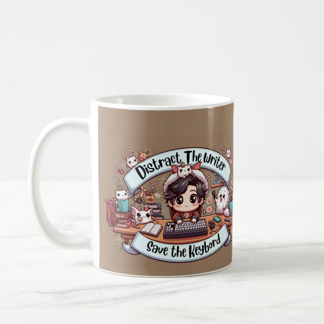 Taza De Café El caos encantador: las terribles dificultades del (Izquierda)