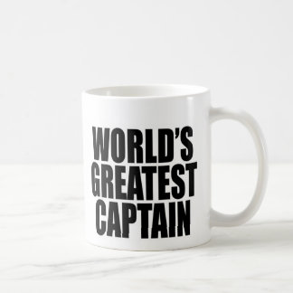 Taza De Café El capitán más grande del mundo