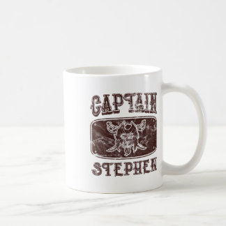 Taza De Café El capitán Stephen Personalizado Pirata Ponto