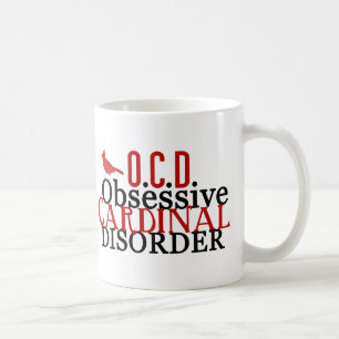 Taza De Café El Cardenal Obssed Gracioso