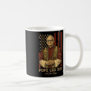 Taza De Café El cardenal Robert Francis Prevota al Papa Leo Xiv