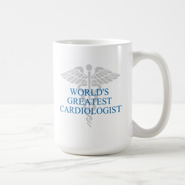 Taza De Café el cardiólogo más #greatest de los #Worlds (Derecha)