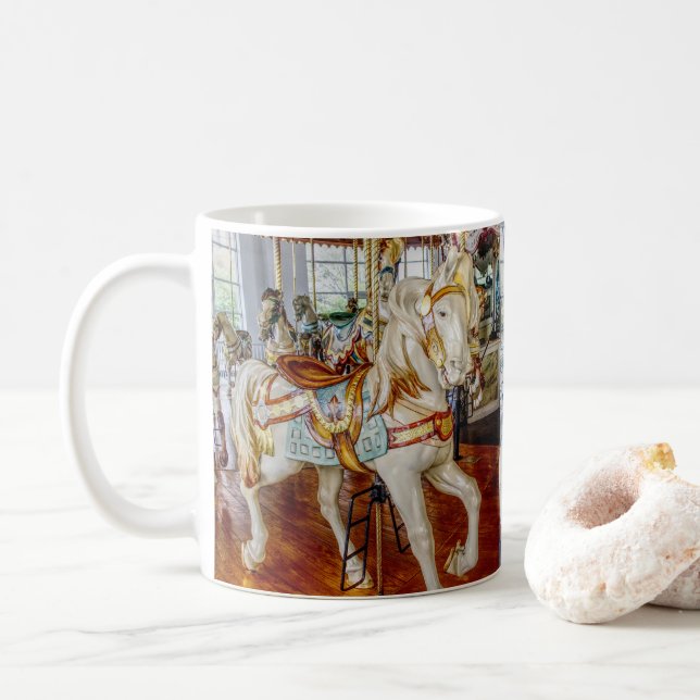 Taza De Café El carrusel de café (Con donut)