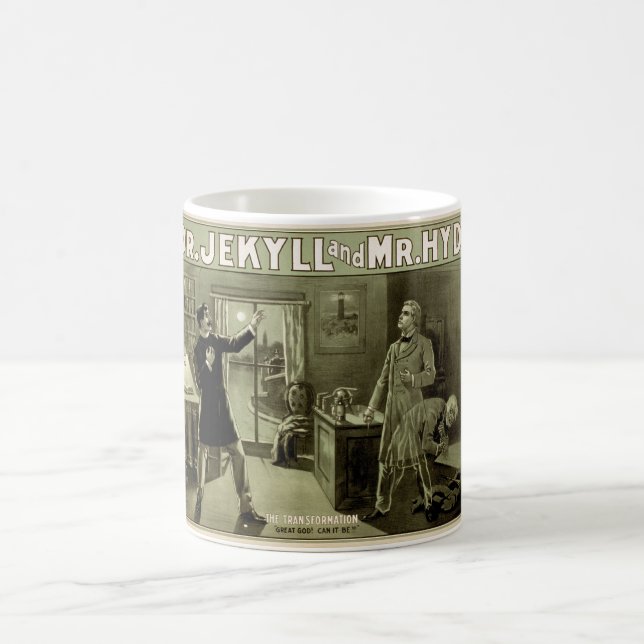 Taza De Café El caso extraño del Dr. Jekyll y de Sr. Hyde (Centro)