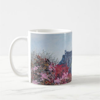 Taza De Café El Castillo de Edimburgo, arte fino Pola.B.Alex pi