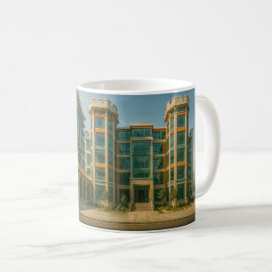 Taza De Café El Castillo de la Ciudadela de Cristal