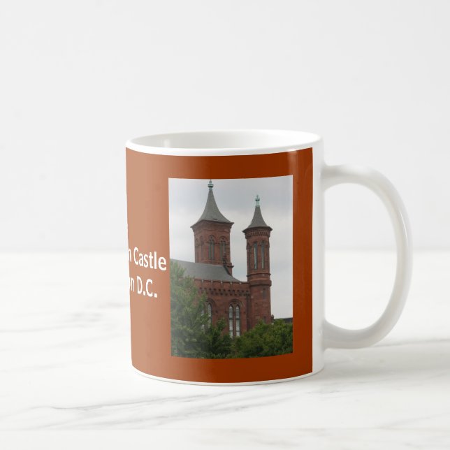 Taza De Café El castillo de Smithsonian, C.C. de Washington (Derecha)