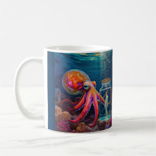 Taza De Café "El cautivo silencioso de los océanos" - Retrato d