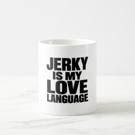 Taza De Café El cecina es mi lenguaje del amor Divertido cecina