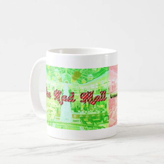 Taza De Café El centro comercial Rad "VACACIONES" (Anverso izquierdo)