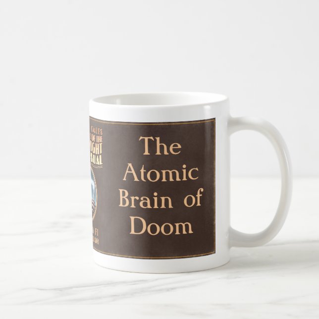 Taza De Café El cerebro atómico de la condenación (Derecha)