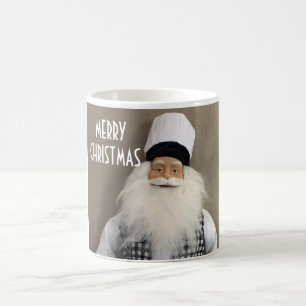 TAZA DE CAFÉ "EL CHEF SANTA" TARRO DE NAVIDAD