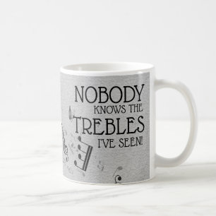 Taza De Café El Chiste de la canción de Funny Treble Teacher