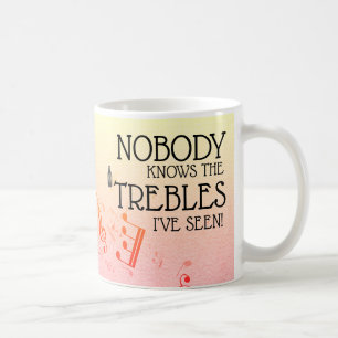 Taza De Café El Chiste de la canción de Funny Treble Teacher   