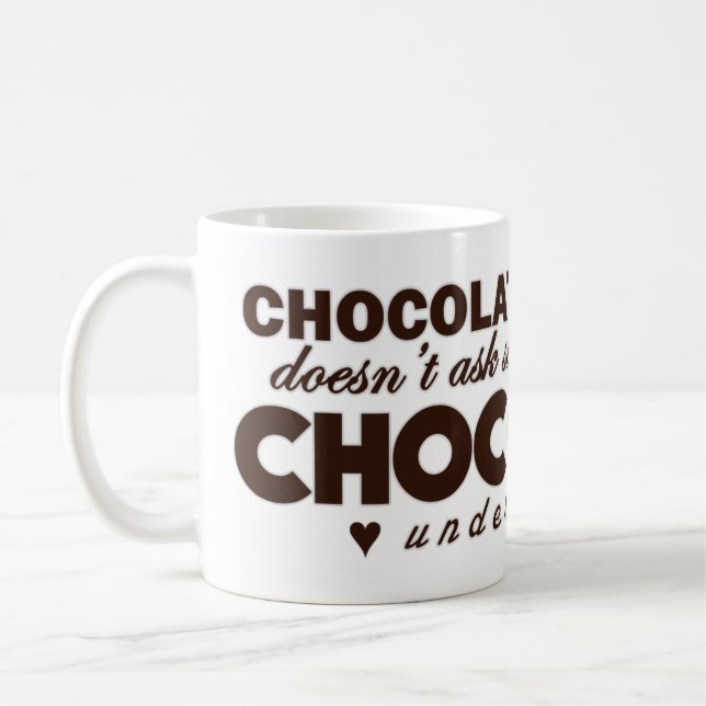 Taza De Café El chocolate entiende (Izquierda)