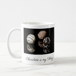 Taza De Café El chocolate es mi cosa