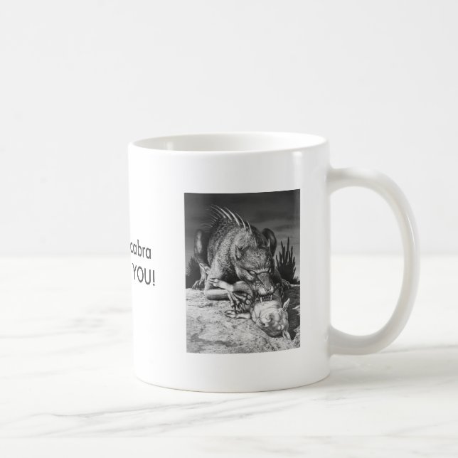 Taza De Café El Chupacabra, Chupacabra, Chupacabra del EL viene (Derecha)