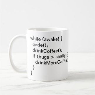 Taza De Café El ciclo del café del programador