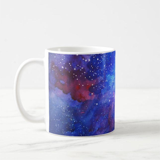 Taza De Café El cielo acuático Galaxy. (Izquierda)