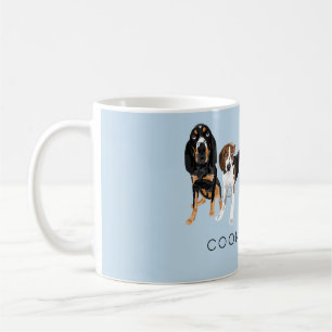 Taza De Café El cielo azul claro de Coonhound