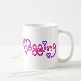 Taza De Café El cierre de las estrellas de amor los corazones r